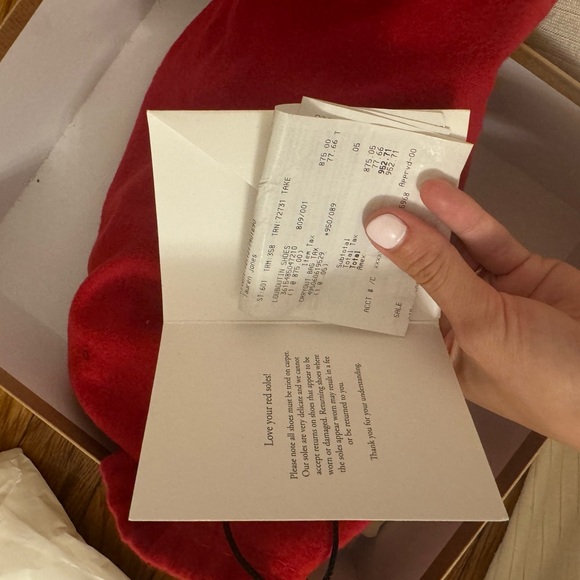 Christian Louboutin Mara 100 Black Patent Sandal Ankle Strap Open Heel Pump - Picture 3 of 13